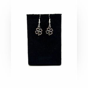 Silver Clover Earrings